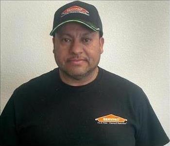 Arturo Cervantes, team member at SERVPRO of West Sacramento